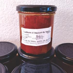 Confiture à l'Abricot du Valais de la Stéphouillerie